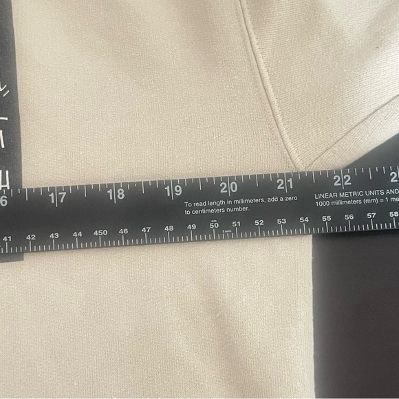 ARTIST UNION Japanese Hoodie RIDE THE WAVE Sweatshirt Mens Medium Beige Tan Zen - Picture 5 of 8